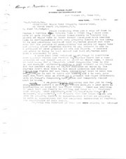 Correspondence regarding dam lawsuit, deed of dam land, and Runge v Newton and Mortimer affidavit.