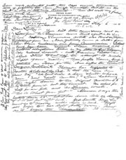 Handwritten correspondence regarding Eagle Lake dam.