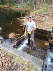 Spillway Board Removal Page